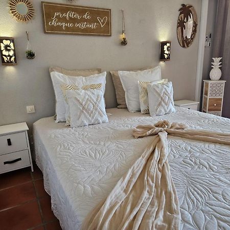 L'Oiseau Du Paradis Vue Mer Studio A Saint Francois A 100 M De La Plage Ngoại thất bức ảnh