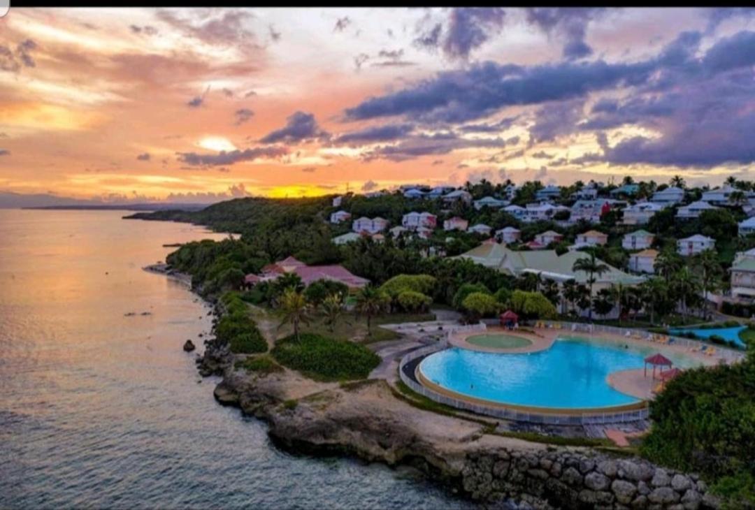 L'Oiseau Du Paradis Vue Mer Studio A Saint Francois A 100 M De La Plage Ngoại thất bức ảnh