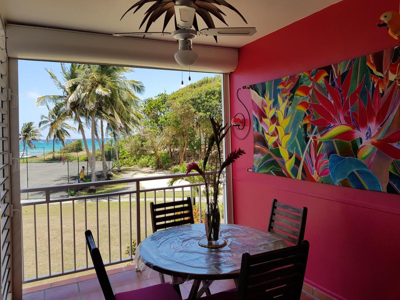 L'Oiseau Du Paradis Vue Mer Studio A Saint Francois A 100 M De La Plage Ngoại thất bức ảnh